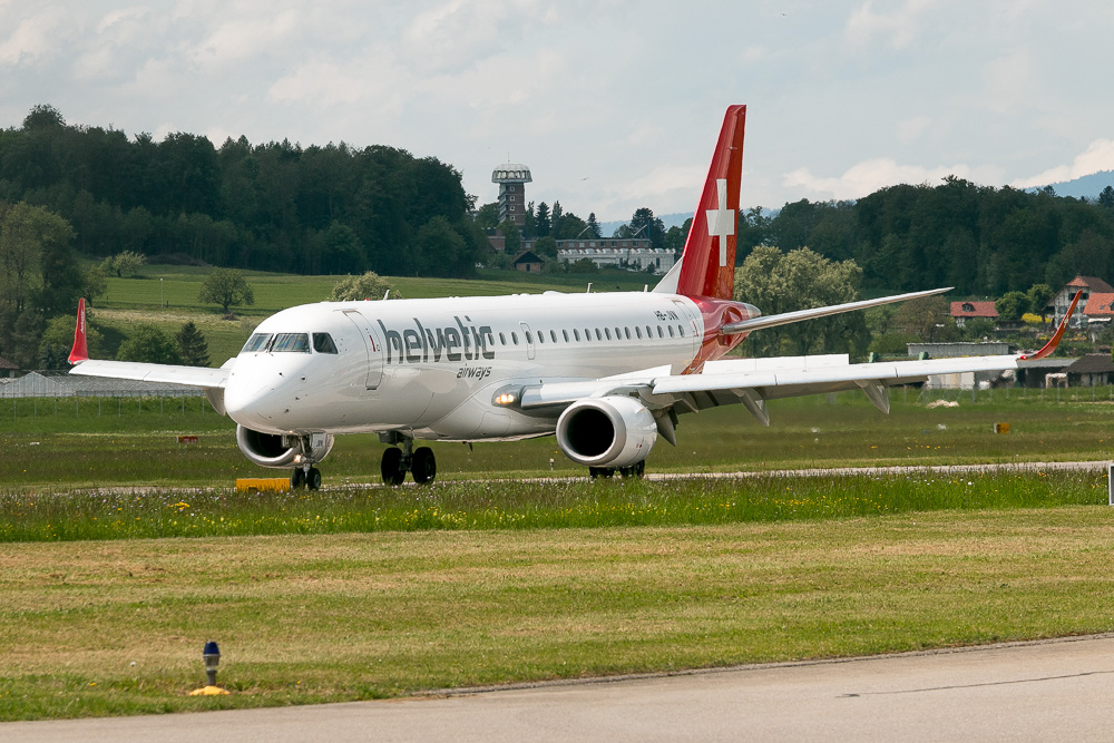 Helvetic Airways | Embraer ERJ-190LR |  HB-JVN