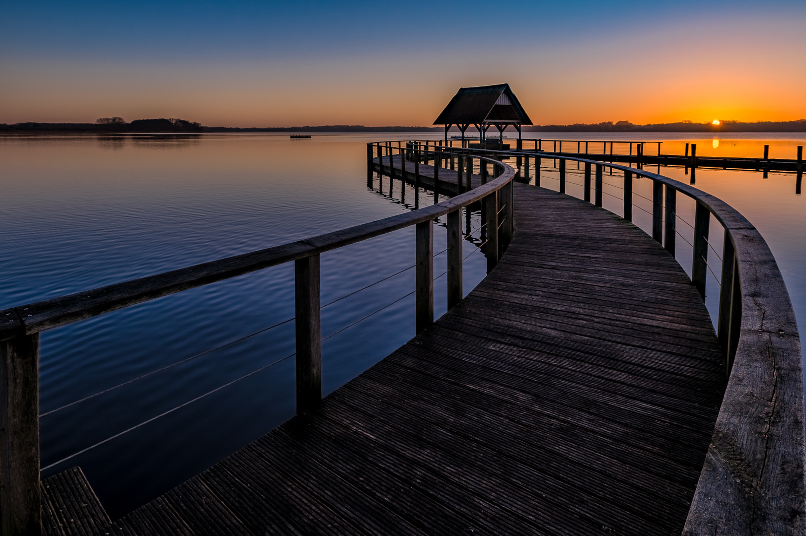 Hemmelsdorfer See - der Steg