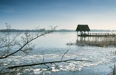 Hemmelsdorfer See im Winter