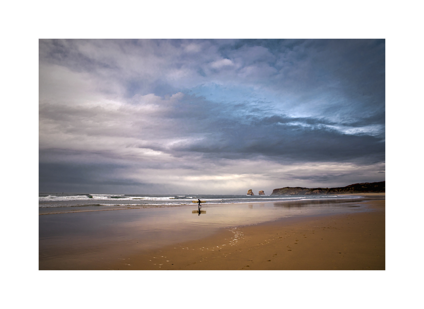 Hendaye la plage