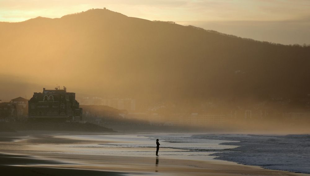 hendaye la plage