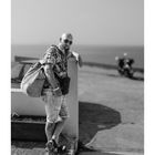 Hendrik on the beach