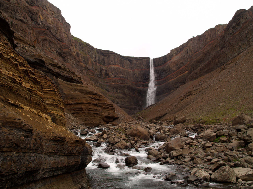 Hengifoss Foto & Bild landschaft, wasserfälle, bach, fluss & see