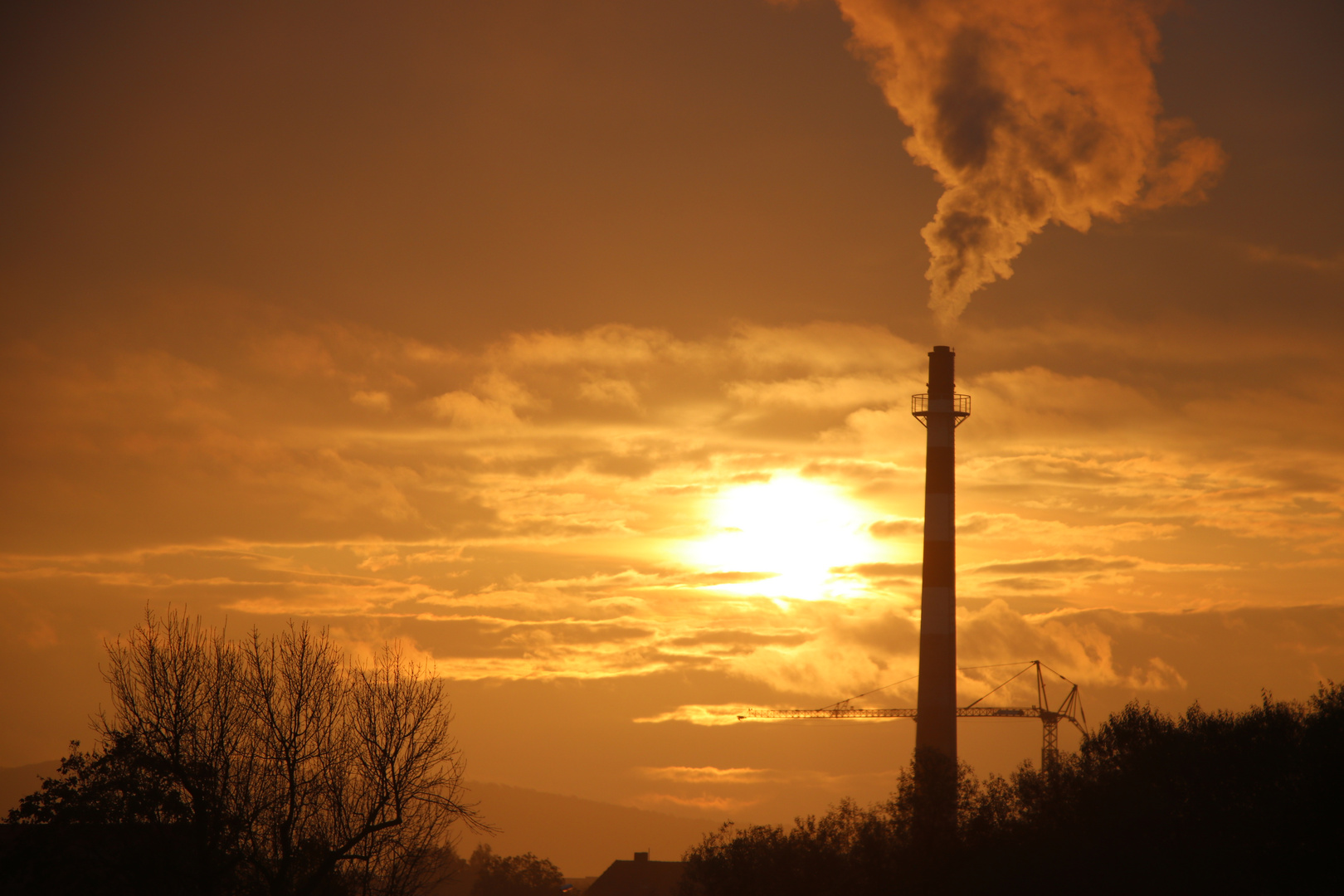 Hengstenberg bei Sonnenaufgang