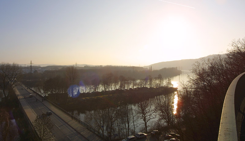 Hengsteysee heute nachmittag