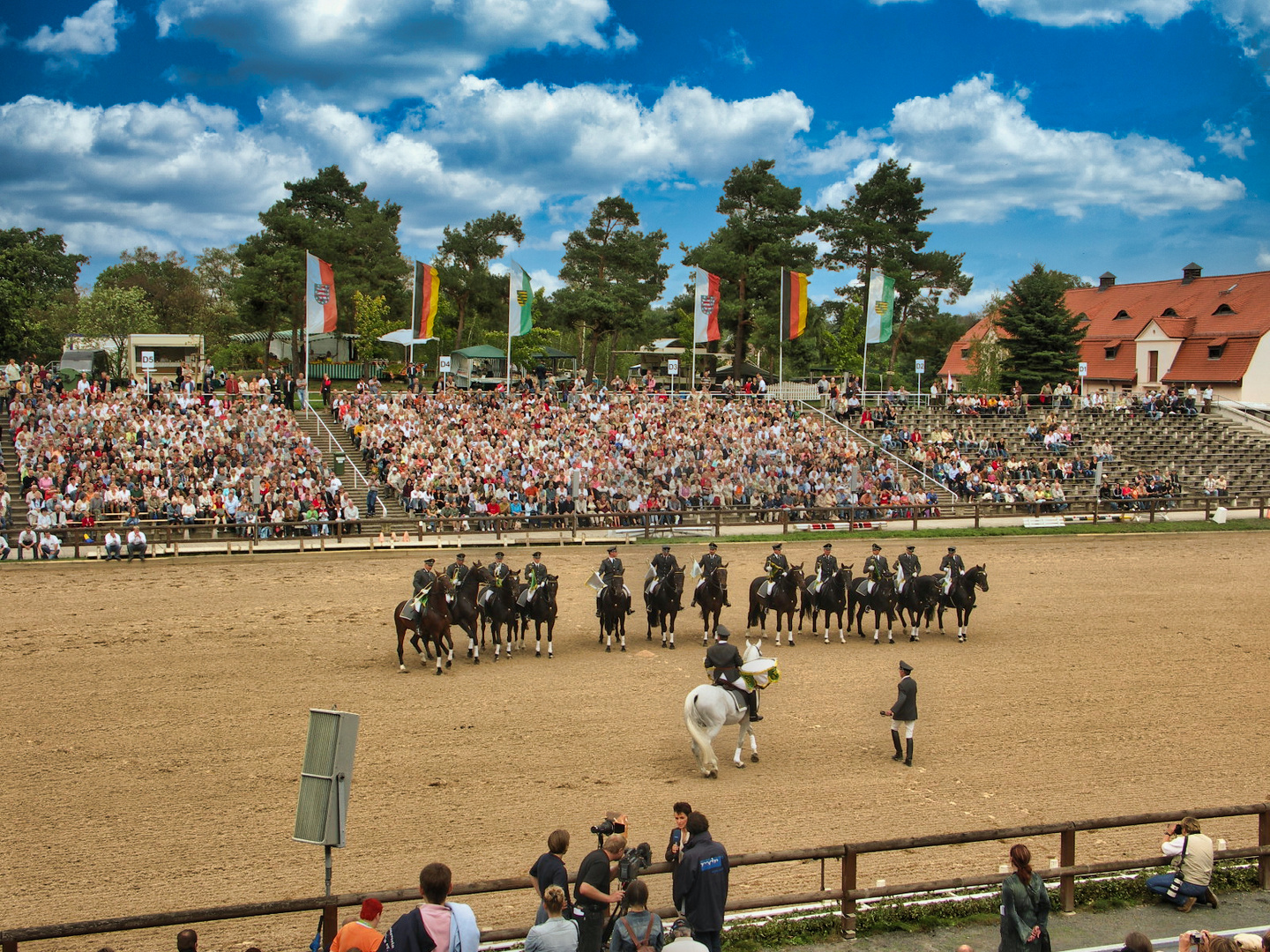 Hengstparade Moritzburg