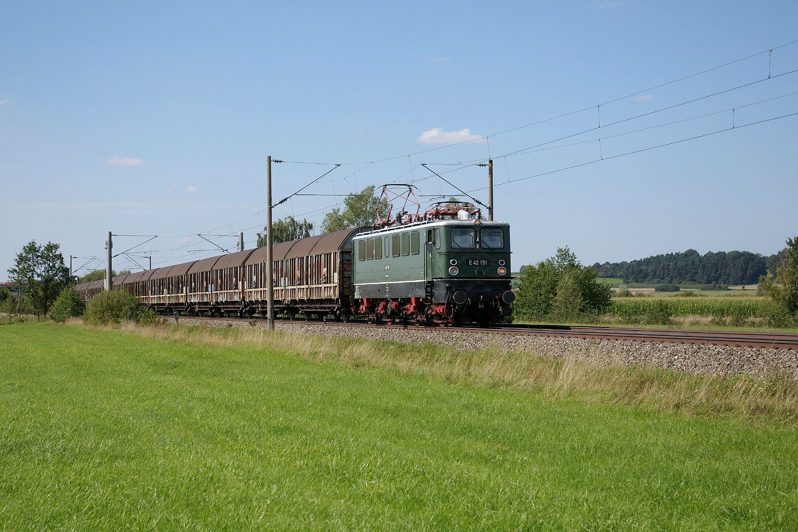 Henkelzug mit Holzroller