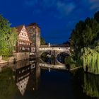 Henkerbrücke und Wasserturm in Nürnberg