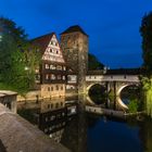 Henkersteg Nürnberg bei Nacht