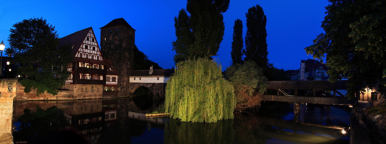 Henkersteg, Wasserturm und Weinstadl (Nürnberg)