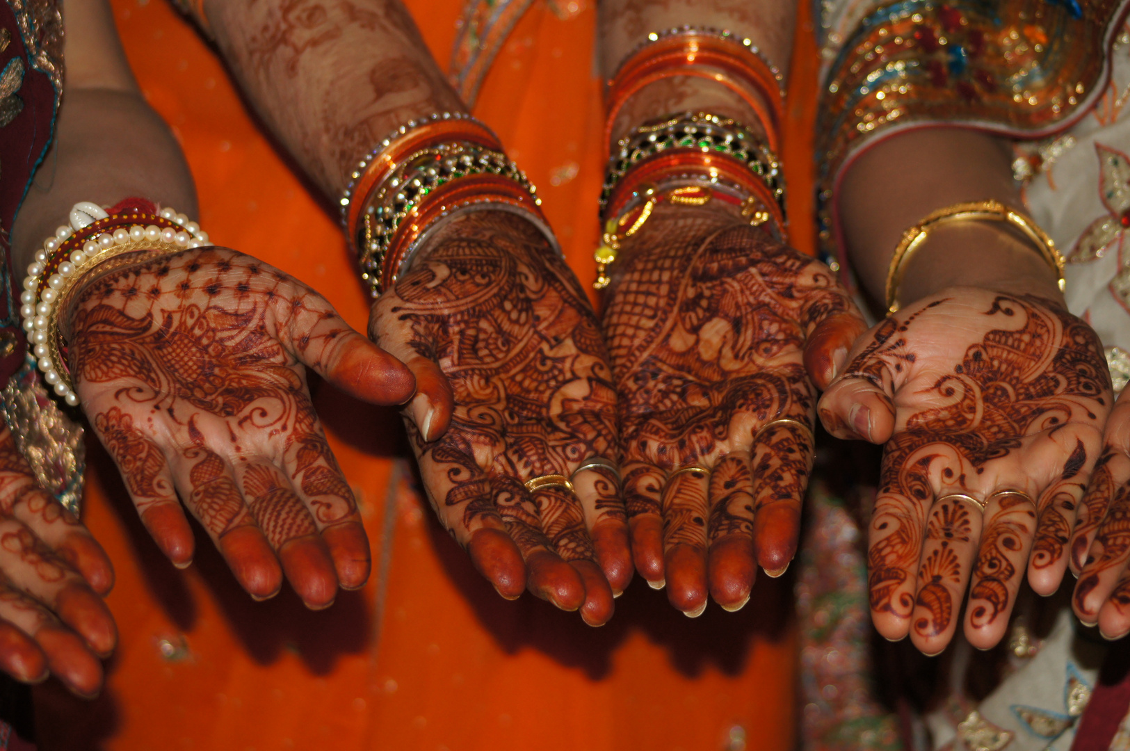 Henna Tattoo für Hochzeitsfest