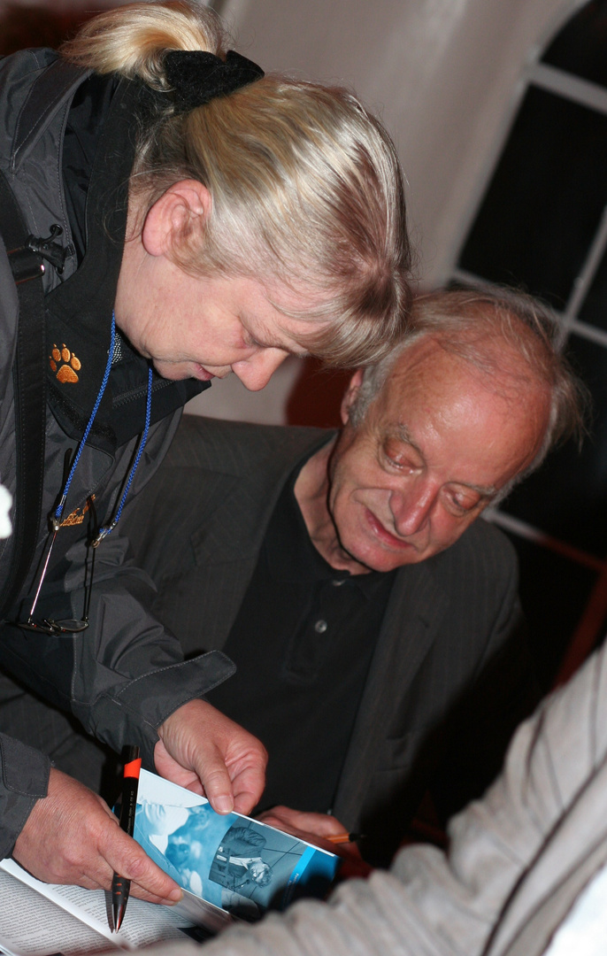 Henning Ritter & Eva Lunze beim int. Literaturfest