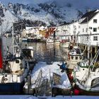 Henningsvaer auf dem Lofot im Norden Norwegens