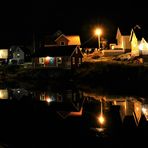 Henningsvaer by night