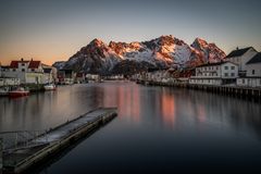 Henningsvaer Hafen