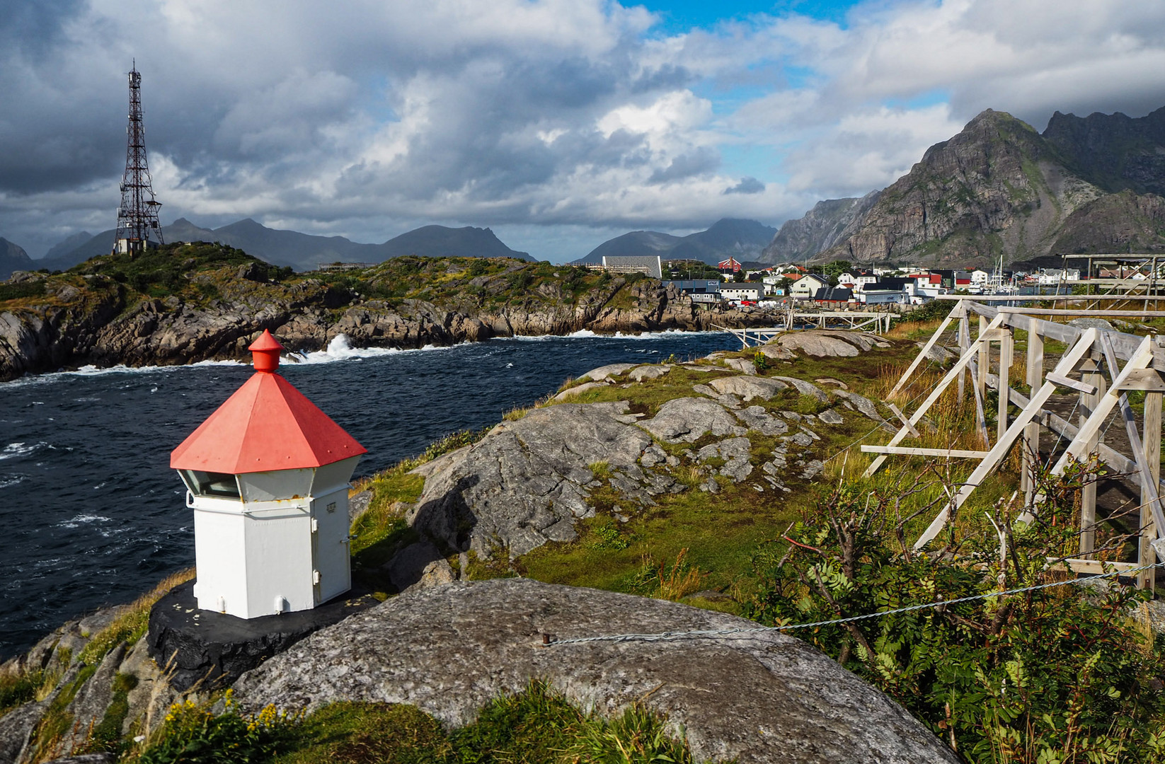 Henningsvaer kurz vorm Wolkenbruch