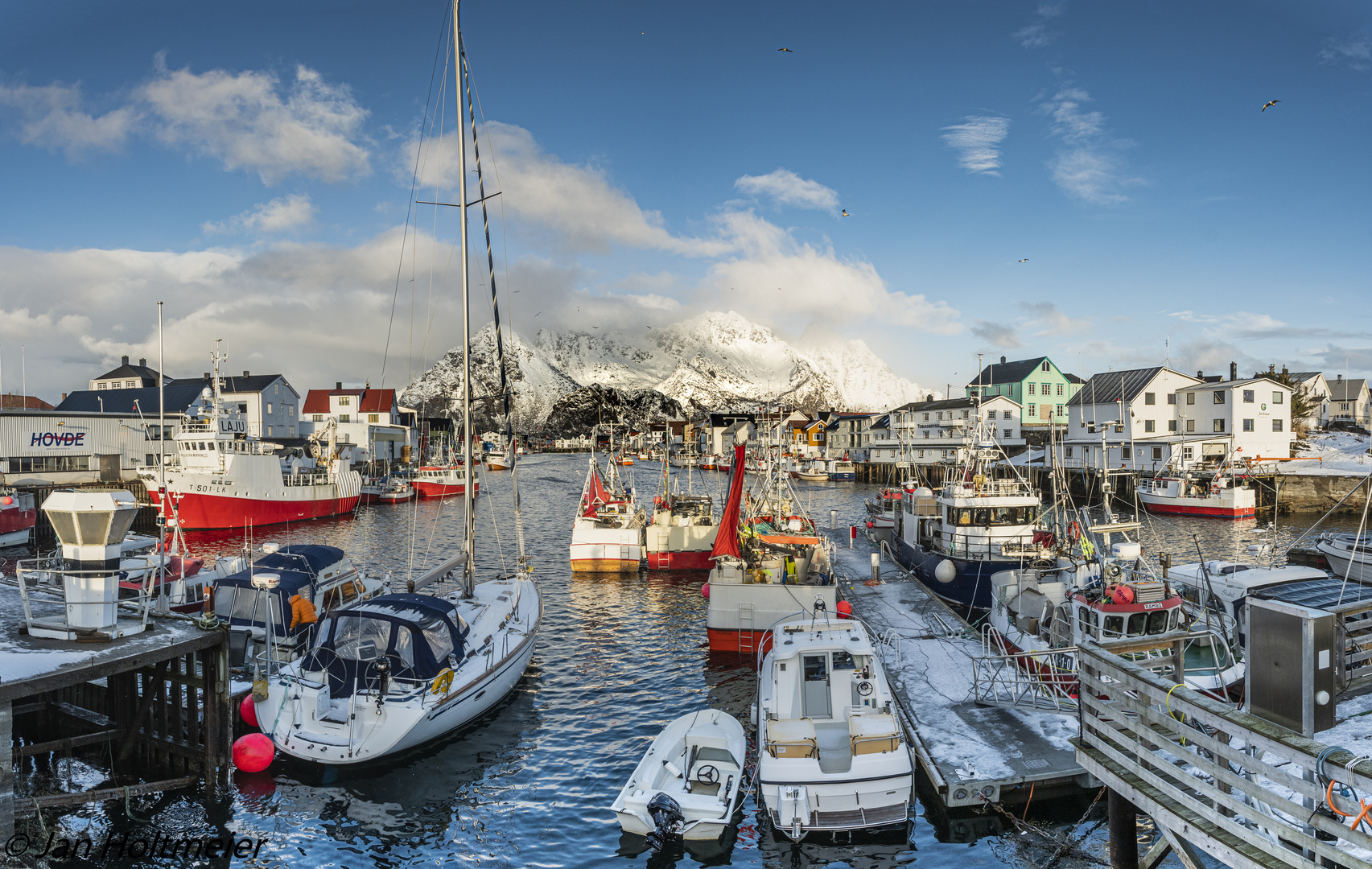 Henningsvær Hafen