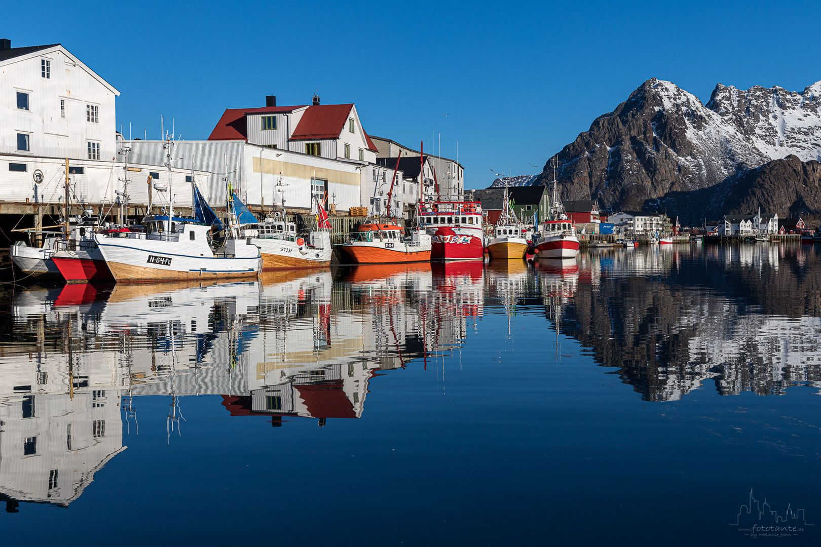 Henningsvær Harbour