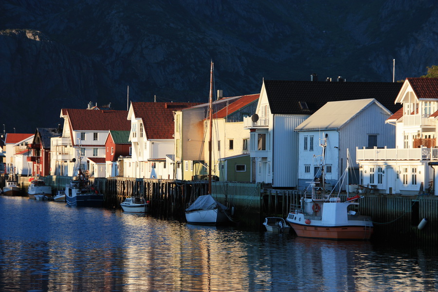 Henningsvær, Lofoten, Nordland, Norwegen