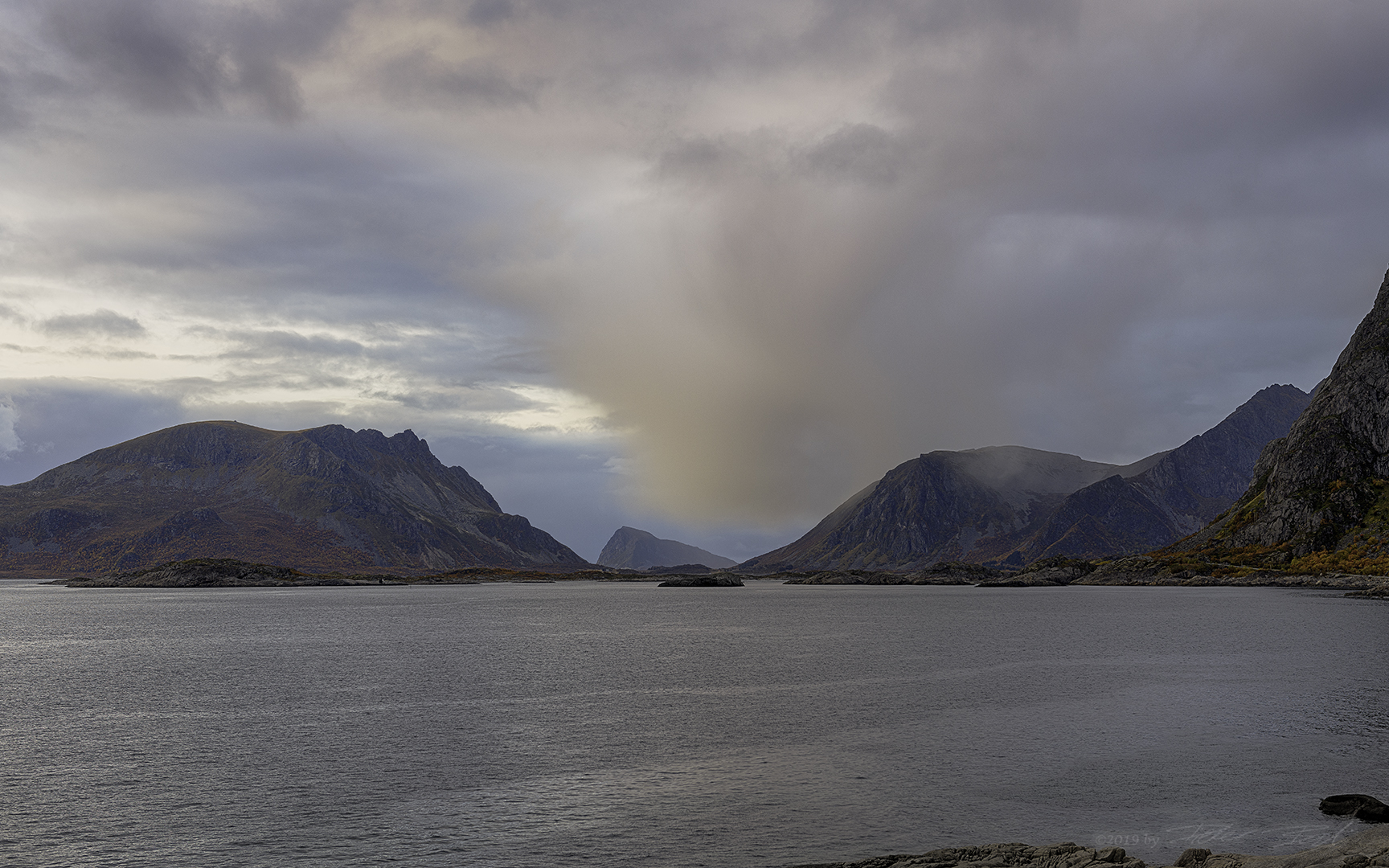 Henningsværstraumen Richtung Gimsøya