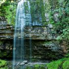 Henrhyd Falls in den Brecon Beacons, Wales...