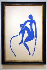 Henri Matisse (1869 – 1954) • Nu Bleu Sauteuse de Corde (1952/60)