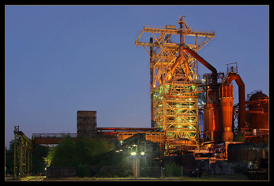 Henrichshütte am Abend