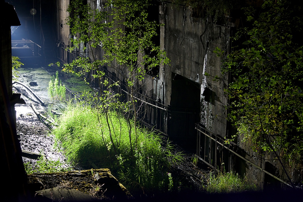 Henrichshütte bei Nacht II