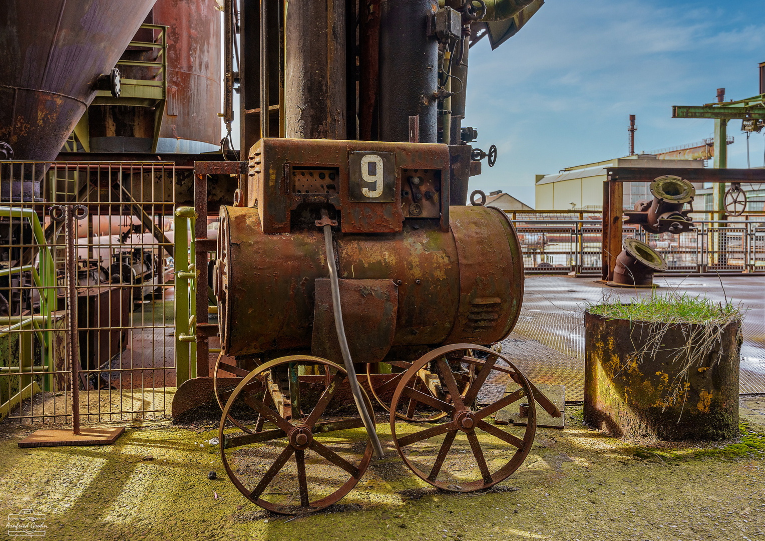 Henrichshütte - NR. 9 ohne Anschuss ... (HDR aus 5 Aufnahmen)