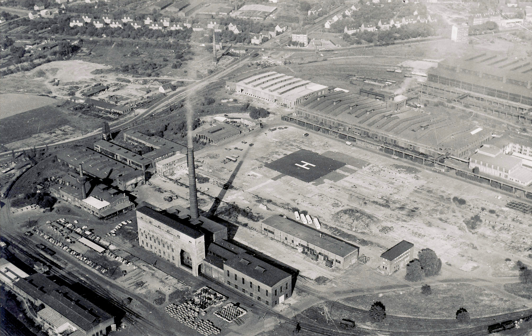 Henschel-Werk-Mittelfeld 1958