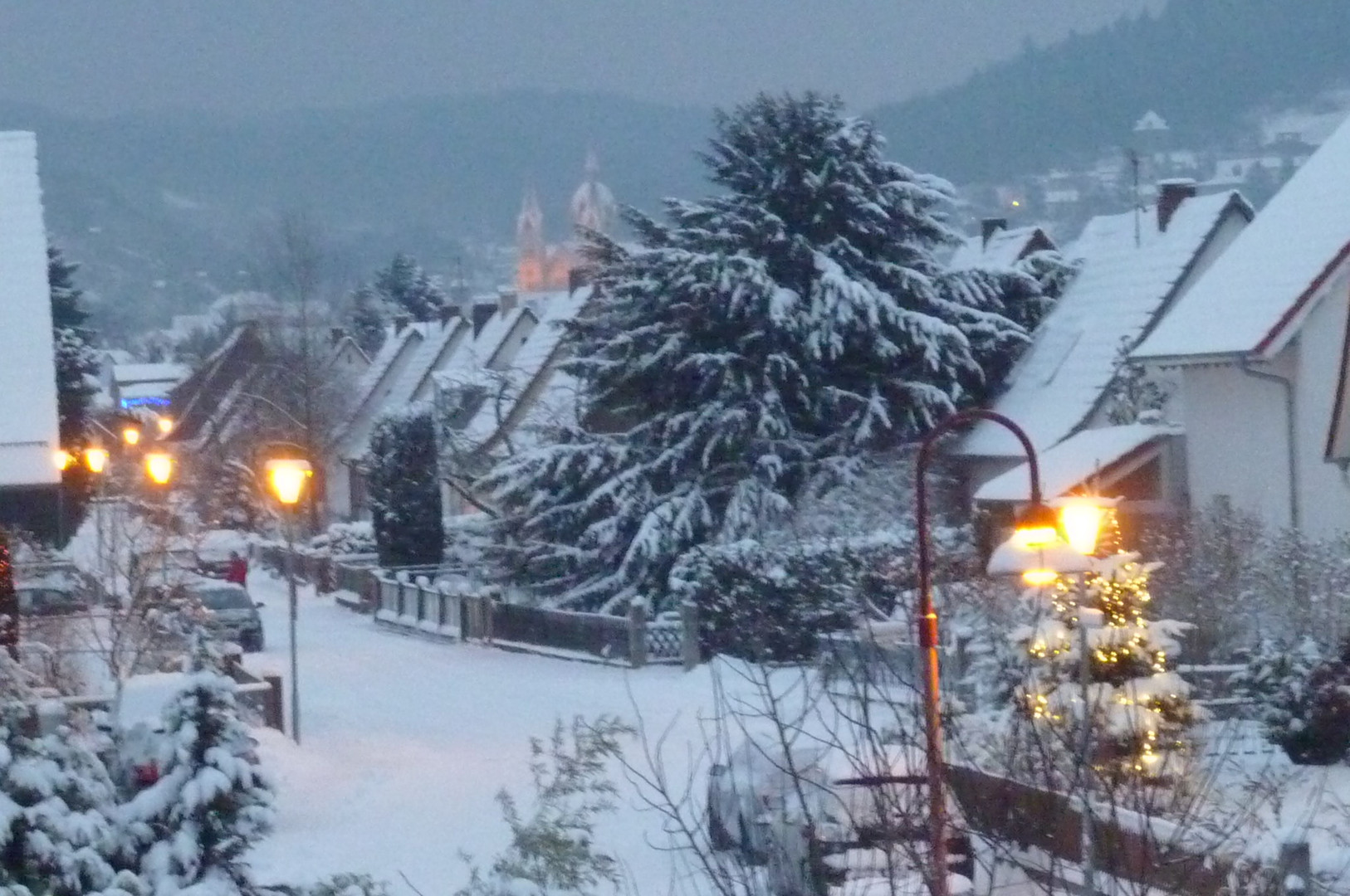 Heppenheim im Winter