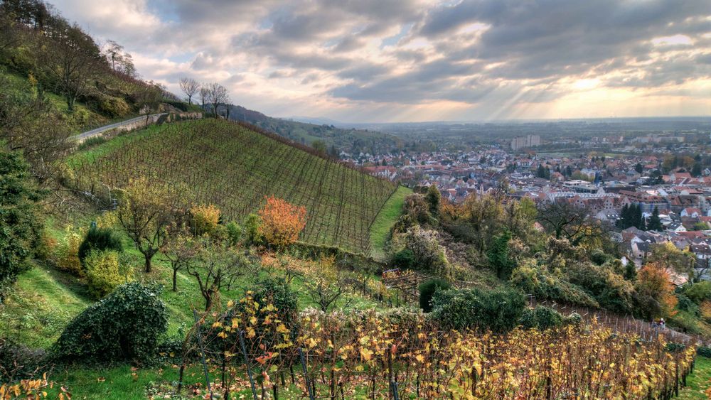 Heppenheim - Spätherbst trifft Aprilwetter