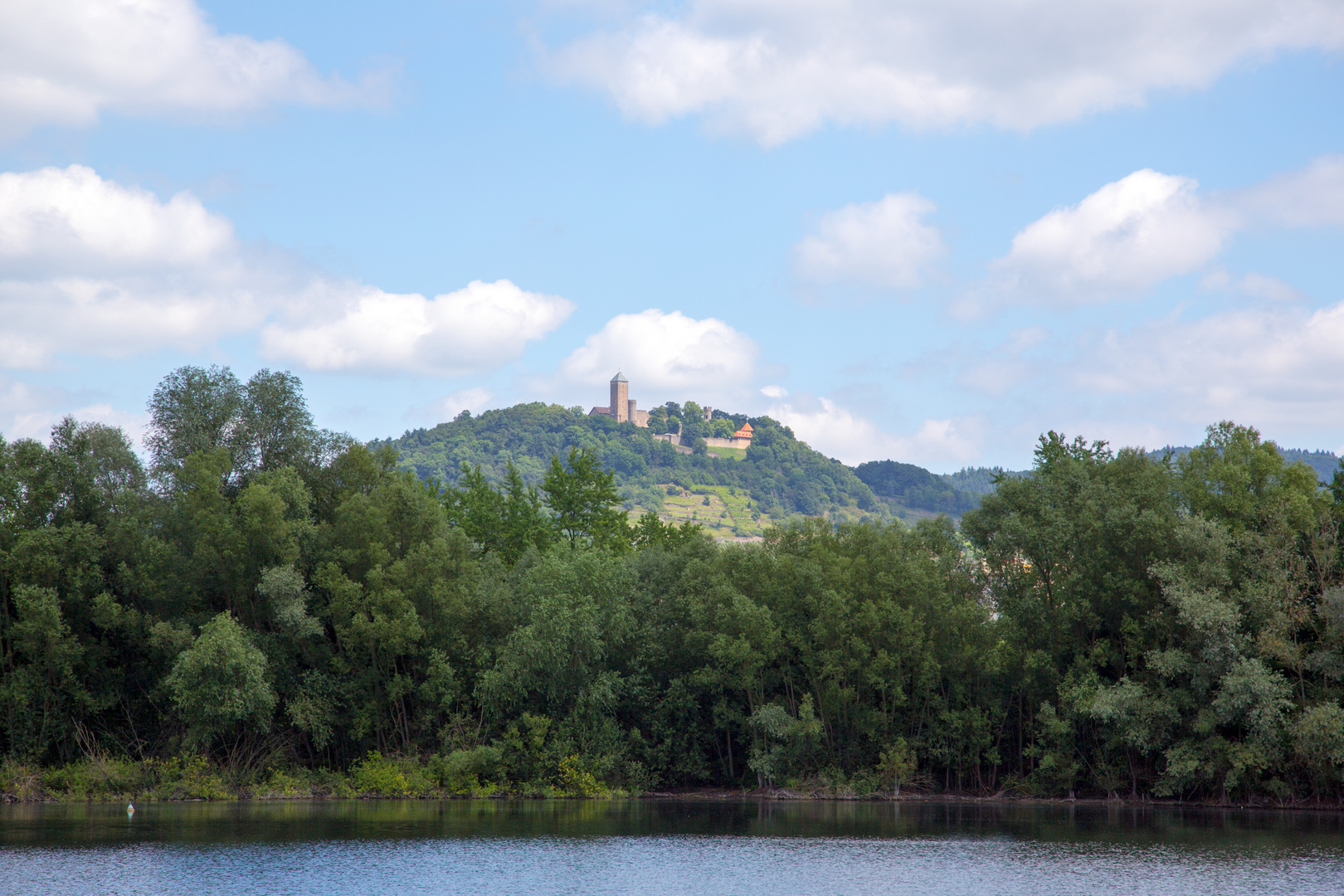 Heppenheim - Starkenburg und Bruchsee