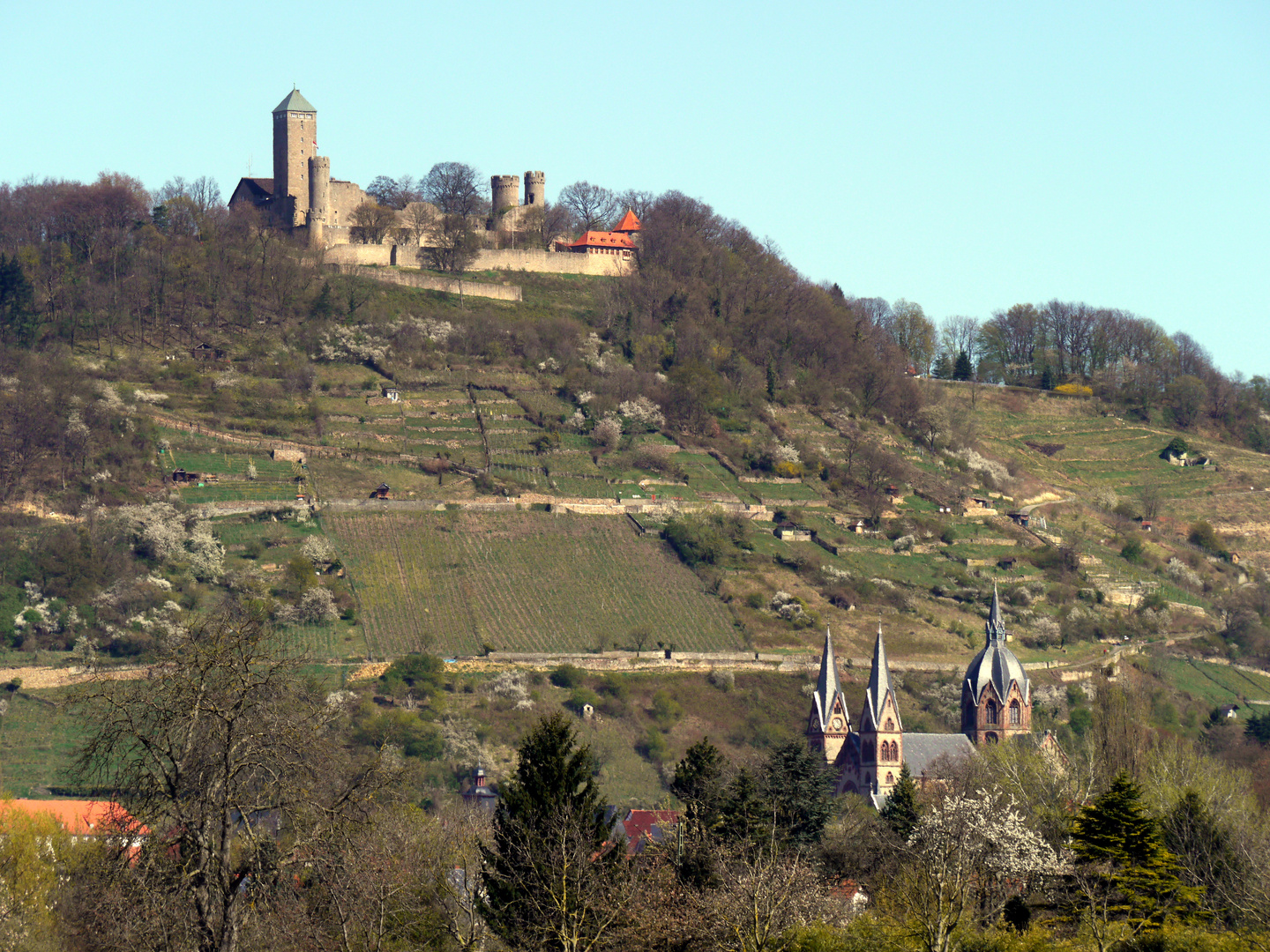 Heppenheim - Starkenburg und Dom
