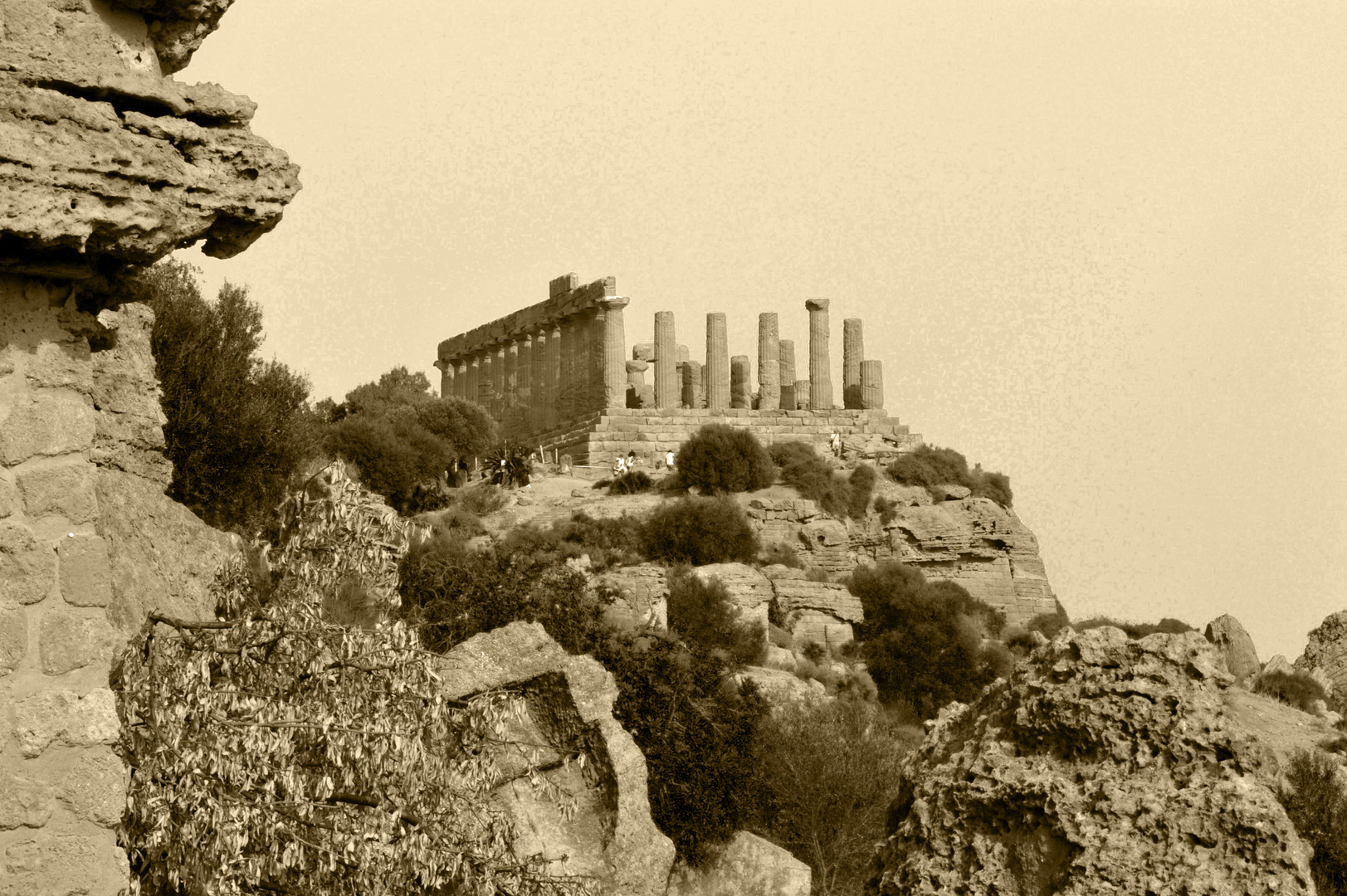 Heraklestempel in Agrigent