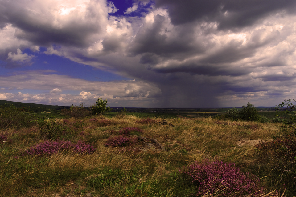 Herannahende Schlechtwetterfront