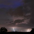 Heranziehendes Gewitter