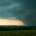 heranziehendes Hagelgewitter