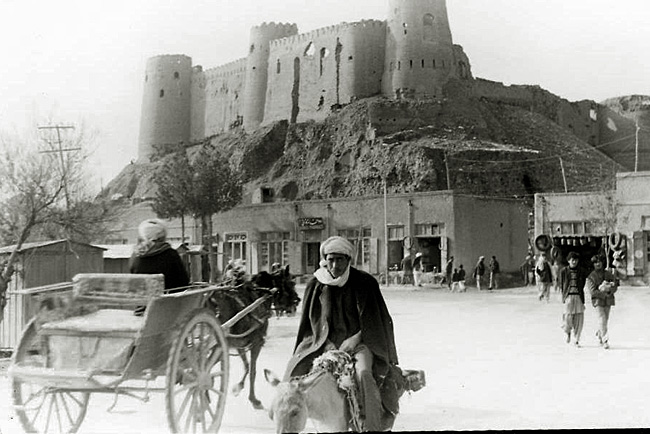 Herat castle, before the ruins were in ruins......