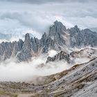 Heraufziehende Wolken im Drei-Zinnen-Nationalpark