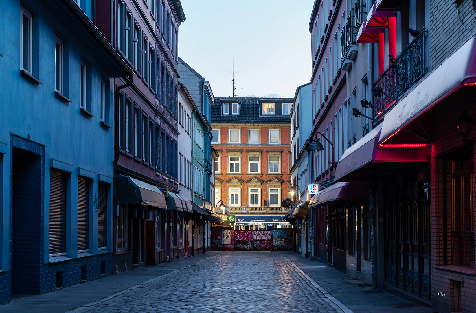 Herbertstrasse hinter der Tür