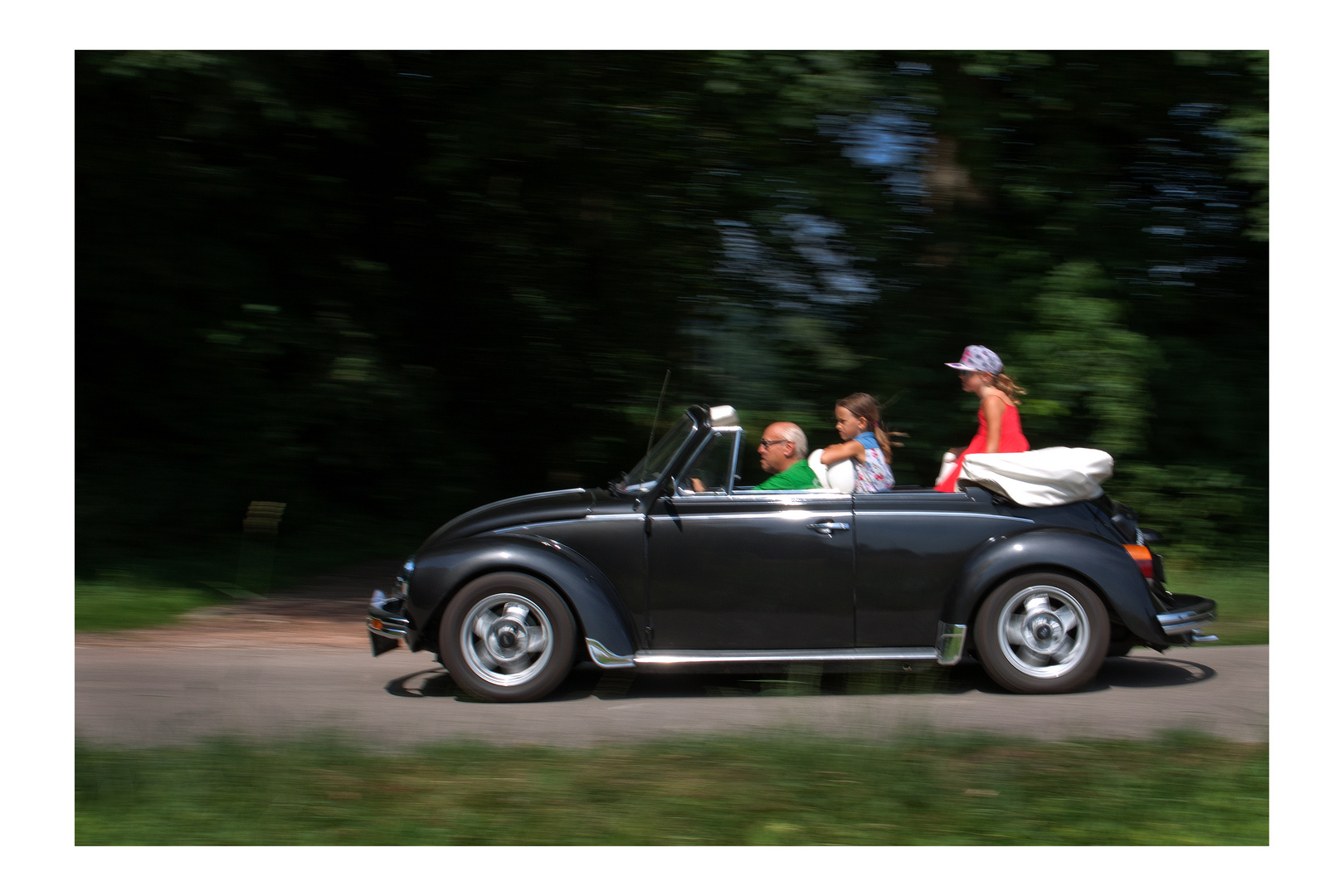 Herbie auf großer Fahrt