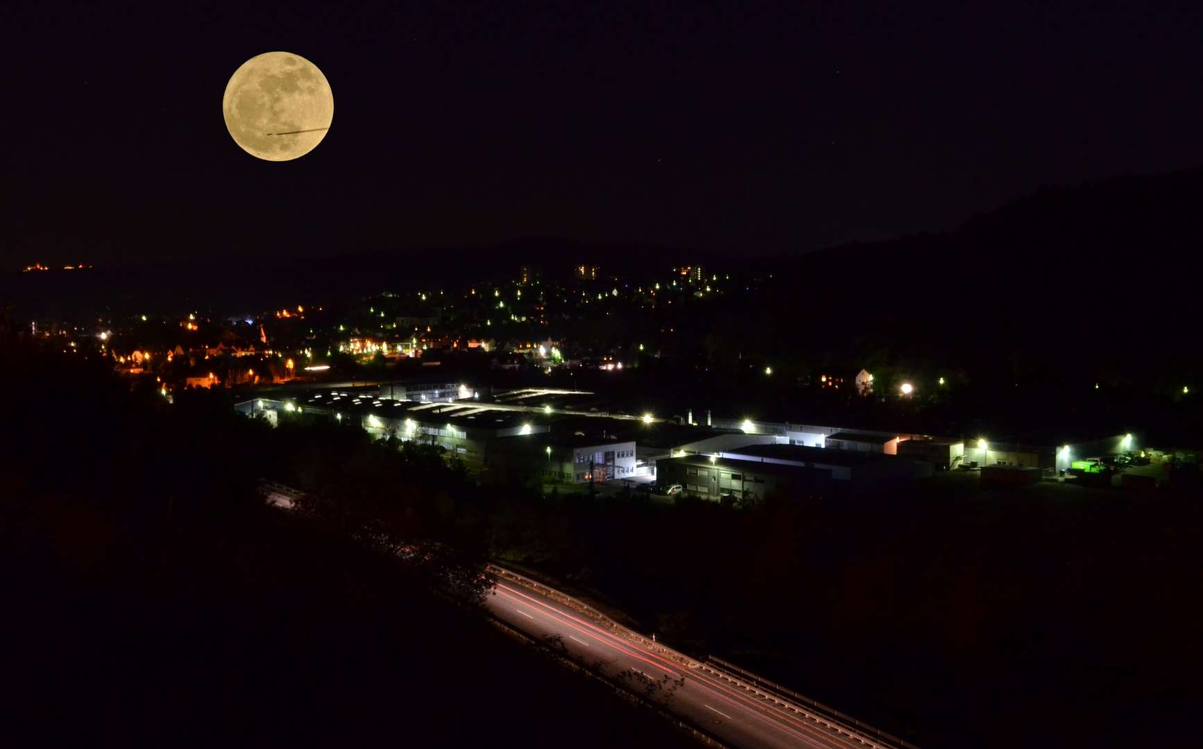 Herborn bei Nacht