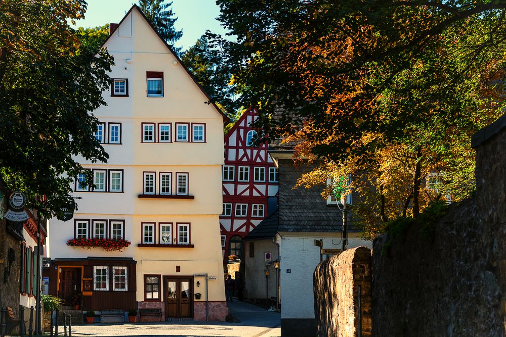 Herborn im Herbst Foto & Bild architektur, profanbauten