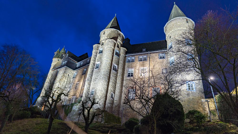 Herborner Schloss zu später Stunde