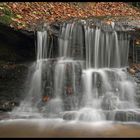 Herbslicher Wasserfall