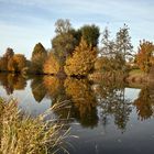 Herbsstimmung an der Nidda bei Frankfurt