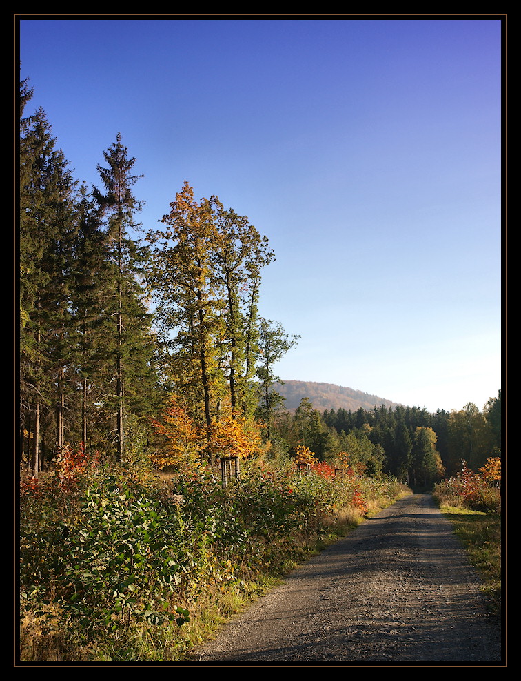 Herbsstimmung im Isergebirge