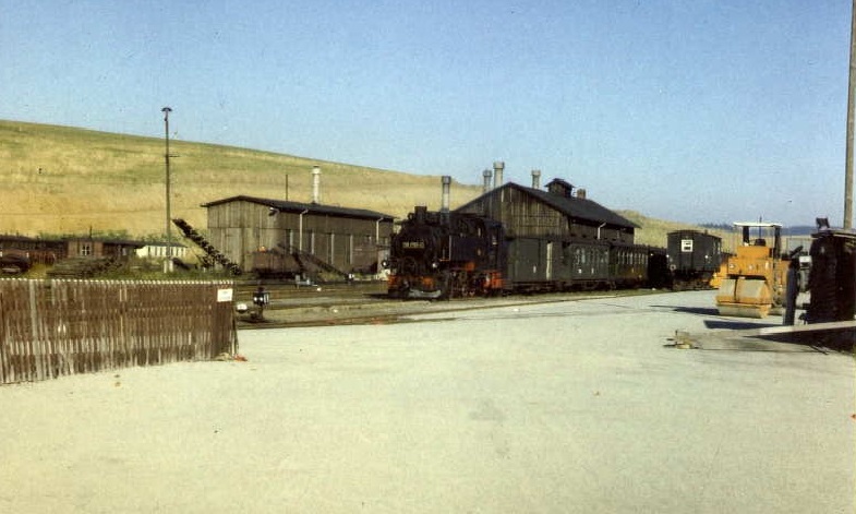 Herbst 1978 in Bhf.Oberwiesenthal