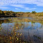 Herbst 2014 im ehemaligen Steinbruch auf dem Schafberg in Baruth/Sachsen